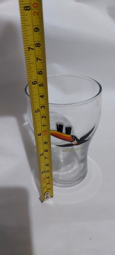 guinness glass with toucan,see pictures for condition good,,