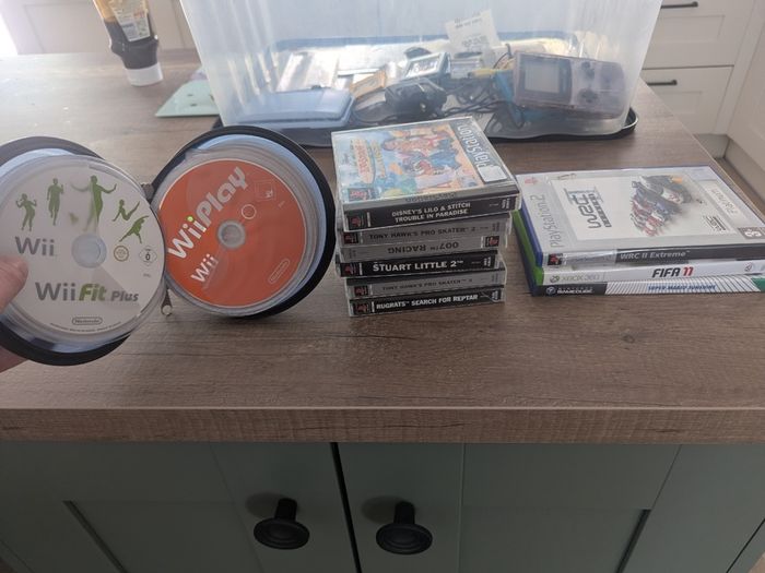 Gameboy PlayStation wii
