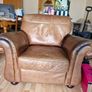 Leather 3-piece suite Image 5