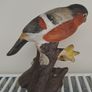 Vintage Bullfinch bird figurine Image 4
