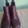 Heavenly Feet purple leather ankle boots Image 4
