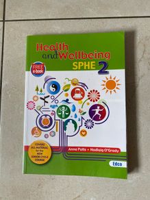 Junior Cycle SPHE    Health and Wellbeing SPHE 2  Includes free e-book code