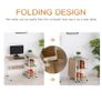 Foldable Computer Desk Multi-use Laptop Desk Writing Table Image 4