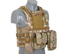 Airsoft - Lightweight Aav Fsbe Assault Vest System - Mc