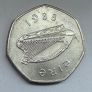 Irish Millennium 50p 1988 EF Image 2