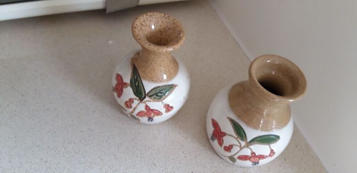 Two O'Neill Pottery Vases from 1982