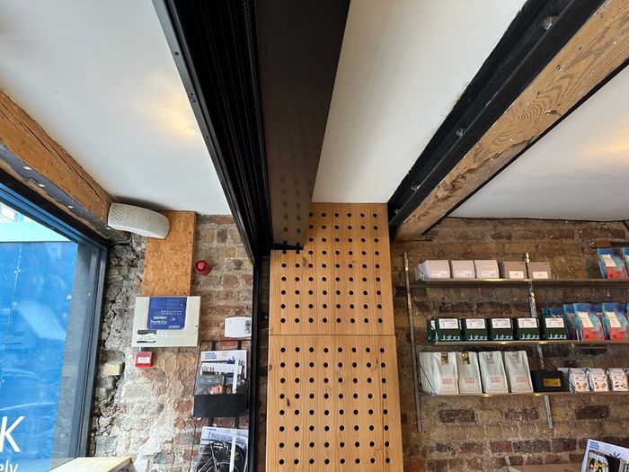 Electrically Operated Commercial Roller Shutter 5700mm x 2390mm