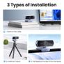 Webcam for PC, Full HD 1080P 30fps Webcam for Laptop, Clear Stereo Audio Mics, Auto Light Correction, 85 View Web Cam USB Camera for Live Streaming, Video Calling, Conferences, Switch 2 Image 6