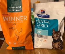 Cat dry food - Hill's Dental 1.5kg + Red Mills Winner Sterilised 2kg