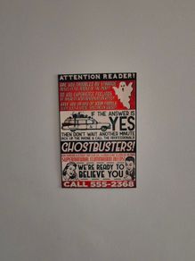 Ghostbusters Canvas Poster