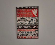 Ghostbusters Canvas Poster