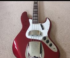 fender jazz bass 2005. OCAR RED RARE