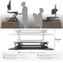 Duronic Sit-Stand Desk Converter Image 7