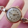 Vintage Gold Plaque 20 Microns ALPROSA Watch Swiss made (works and stops after some time, needs service) Image 3