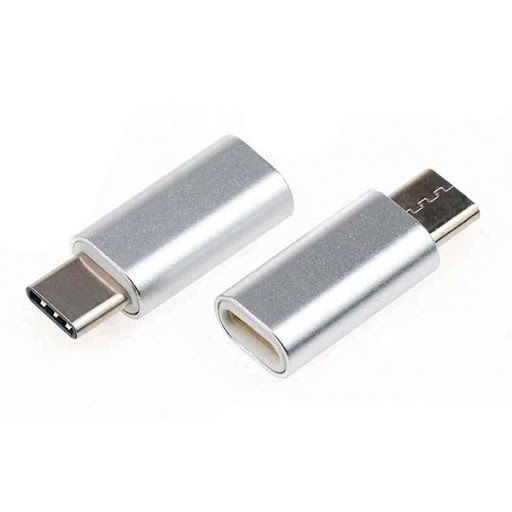 2 X Aluminum Alloy Apple Lightning 8 Pin (Female) to USB-C (Male) Fast Charging/Data Sync Convertor/Adapter (Brand New/Warranty)