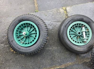 Wheelbarrow Wheels x 2