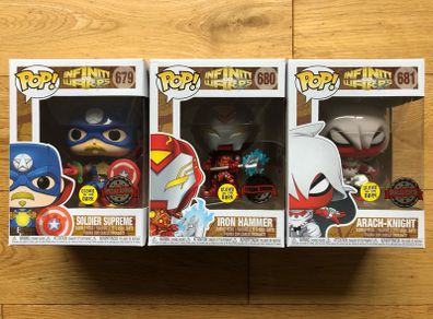Funko Marvel: Infinity Warps Wave 1 Bundle (3 Pops)
