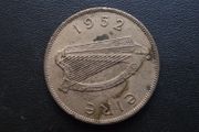 1952 Irish Republic. One Penny. Nice condition!