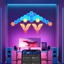 NEW SALE | Hexa Light Panels, Smart Hexagon LED Wall Lights, Wi-Fi RGBIC Music Sync Lights Work with Alexa & Google Assistant for Living Room 10 Packs Image 6