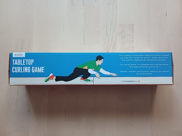 Tabletop Curling Dexterity Family Sports Game NEW