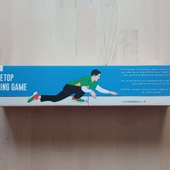 Tabletop Curling Dexterity Family Sports Game NEW