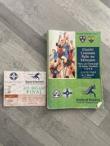 All Ireland Final 1994 GAA football Programme & Ticket