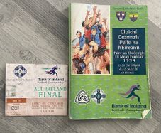 All Ireland Final 1994 GAA football Programme & Ticket