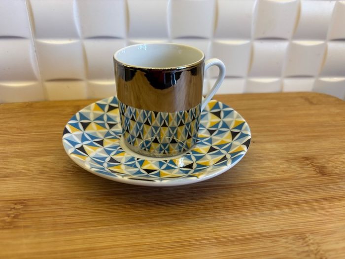 New Beautiful espresso cup and saucer