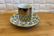 New Beautiful espresso cup and saucer