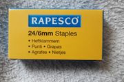 Rapesco 24/6mm Staples Galvanised 1000 Home Office School College