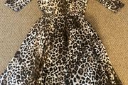 leopard print dress