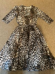 leopard print dress