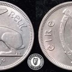 [#2532] - Ireland 1967 | Irish 3d | 3 Pence | Hare | KM.12a | MS