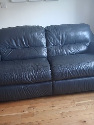 Leather couch