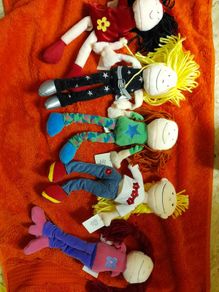 6 brand new dolls
