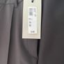 River Island Black Slim Stretch flared Trousers Size 10 BNWT Image 2