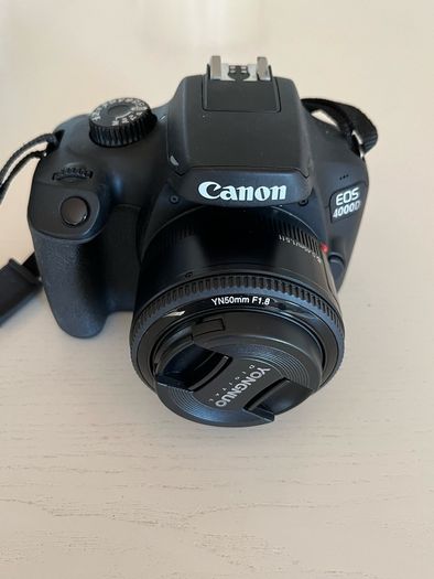 Canon Eos 4000d & Yongnuo 50mm 1.8 Lens