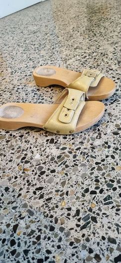 Dr.Scholl sandals metalic