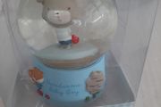 New snow globe baby boy in box
