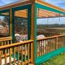 PVC Blinds for pergolas, pubs, smoking areas Image 2