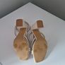 White heel sandals Image 4