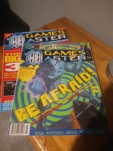 Retro Magazine. Games Master.