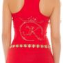 tanktop with studs and. rhinest. size uni Image 8