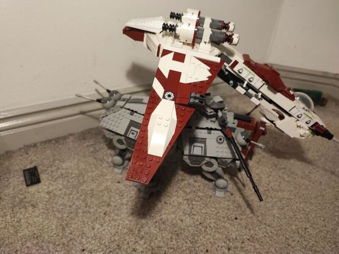 Lego At-te + Custom Dropship