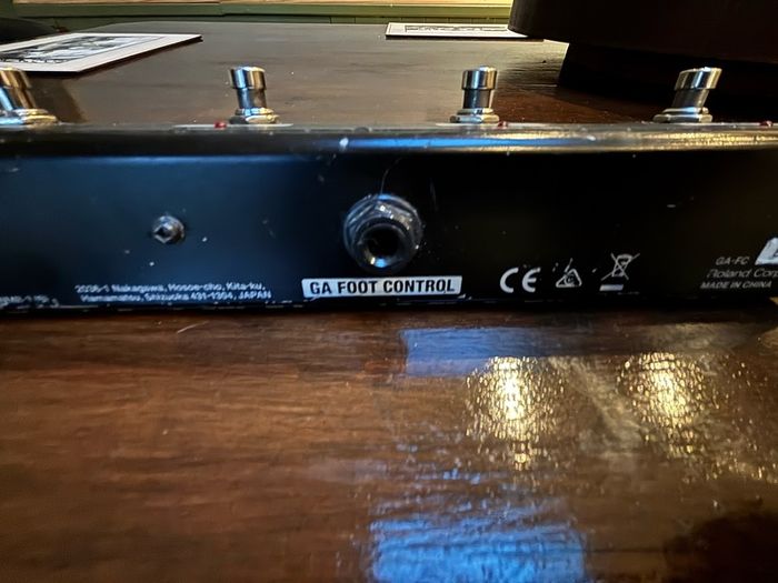 boss Katana GA-FC controller pedal