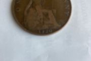 Old coin - 1920 British Penny
