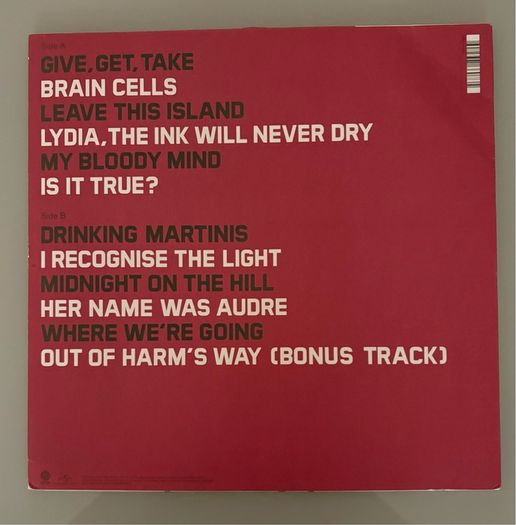 Maximo Park - Too Much. Played once and in super condition.