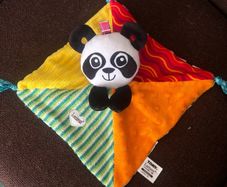 Lamaze baby sq with bright colours,