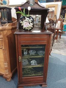 Edwardian Mahogany Display Cabinet