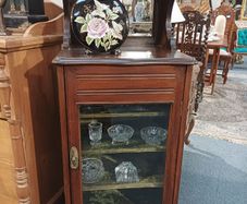 Edwardian Mahogany Display Cabinet